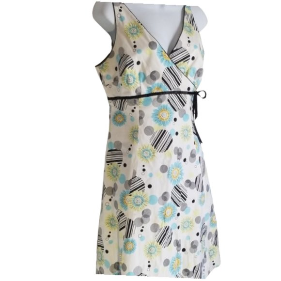 EUC Becky & Max Cotton Stretch Floral Fit & Flare Sundress - Picture 7 of 12